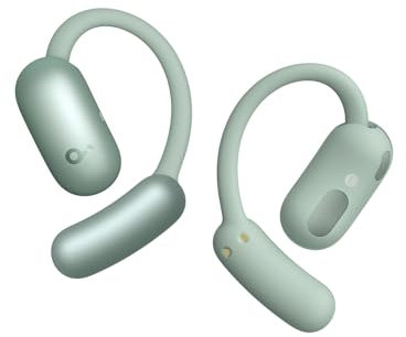 soundcore AeroFit 2 by Anker, Open-Ear Headphones, Adjustable Ear Hooks, Snug Fit, Rich Bass, Hi-Res, 42H Playtime, Bluetooth 5.4, IP55, AI Clear Calls, Wireless Charging,Translation Earbuds Real Time