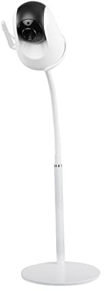 Babykameraständer, Babyphone-Halterung mit Flexiblem Arm für Babyphone 720P, Kompatibel mit 1/4 Zoll Gewindeloch, Weiß