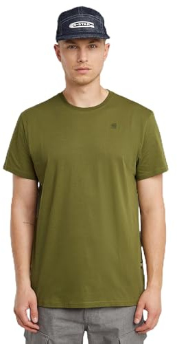 G-STAR Herren Base-S T-Shirt, Grün (Mayfly D16411-336-G985), L