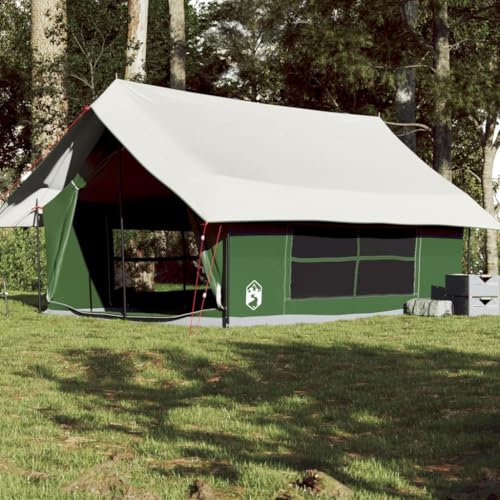 Somanki Campingzelt 5 Personen Grün Wasserdicht, Caming Zelt, Camping Tents, Camping-Zelt - 4009539