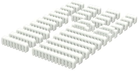 KUAIYIJU Komplettes Drahtkamm-Set für individuelle Gestaltung, PC, baut 34 Teile in verschiedenen Größen für Kabelmanagement