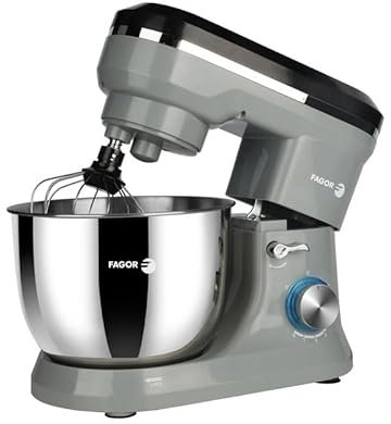 FG. Food processor 5L 1000W Black and Gray with Chrome line