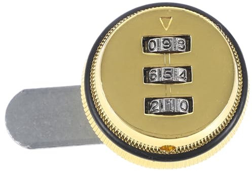 Lurrose Schrankschloss Mit Passwortcode Codiertes Metallschloss Für Vitrinen Sicherheitsschloss Für Schränke Und Theken