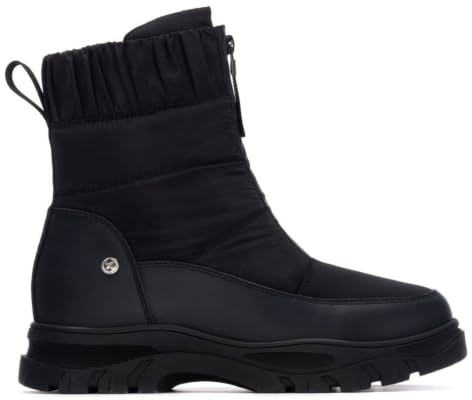 XTI - Botín Mujer Negro - Calzado Cómodo y Versátil - Moda casual - Modelo 14445002 (Talla 36)