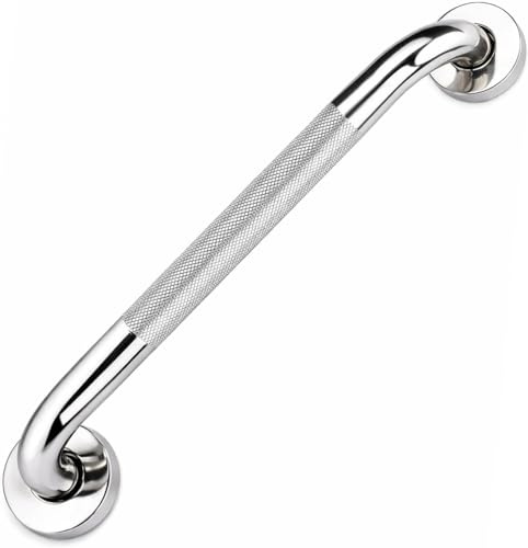 supregear Haltegriff Bad für senioren, 304 Edelstahl Rutschfester Badezimmergriff Sicherheitsgriff Behinderte Innen-/Außenhilfsgriff zum Küche Schlafzimmer Badewanne, Dusche und Schritte, 55 cm