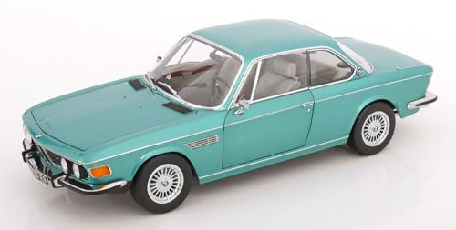 KK Scale KKDC120191A - 3.0 CSI E9 Turquoise Metallic with Alpina Rims 1971 - 1/12 scale - model Car
