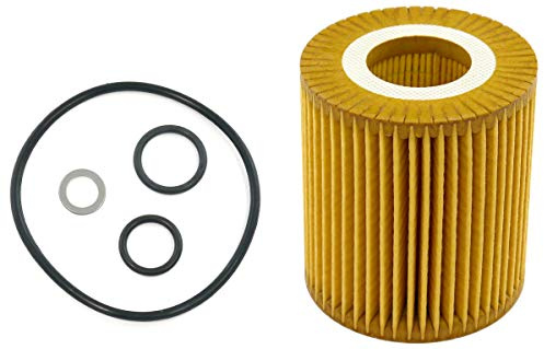 MAXGEAR Ölfilter Motorölfilter Filtereinsatz mit Dichtungen 26-0495 Kompatibel mit BMW 3 Touring E91 3 Limousine E90 3 Limousine E46 1 Schrägheck E87 5 Limousine E60