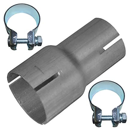 Adaptateur réducteur d’échappement, 50 mm à 40 mm, acier