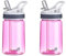 AceCamp TRITAN Gourde | Bouteille de Sport |sans BPA I Tous Boissons I 2X Rose 350ml