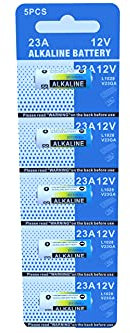 EX-ENEGY 23A A23 21/23 MN21 12V Alkaline Batteries 5 pack for Garage Doors Opener Keyless Entry Doorbells and Alarm Remote