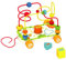 URBN Toys My First Bead Labyrinth Shape Sorter Pull Along Rolling Auto Spielzeug
