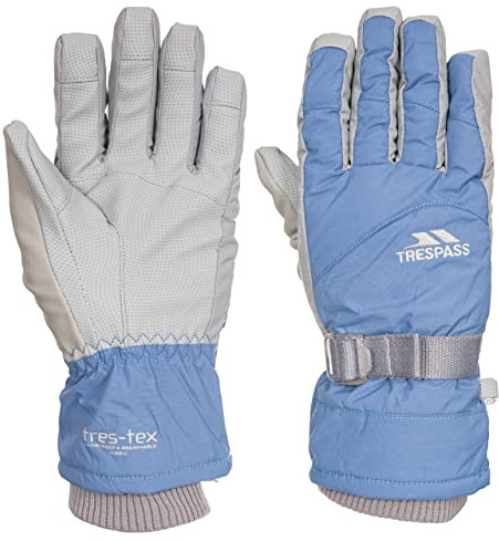 Trespass Adults Vizza II Outdoor Skiing Gloves - Denim Blue - XL