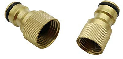 Pangocho Jinchao-Messing Schlauchtülle 1 St. Schlauchkupplung Gelenk, M18, M22 Messing Innengewinde-Anschluss Wasserpumpe Nippel Joint, Klempner Rohrfitting, Armaturen reparieren