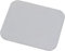 NKlaus Candle Plate Aluminium white 10x8cm Coaster Saucer Candle Holder Tray Brushed - Design 10423