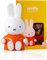 Miffy Portable Bluetooth Speakers, Cute Portable Wireless Speakers with Loud Stereo Sound, Built-in Mic, TF-Card Slot, Dual Pairing,40H Playtime for Room, Desk Decor, for her (ORANGE)