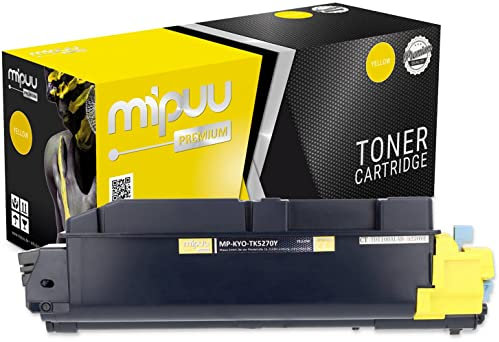 Mipuu Toner kompatibel zu Kyocera TK-5270Y gelb für Kyocera Ecosys M6230 M6230CIDN M6230CIDN/KL3 M6630 M6630CIDN M6630CIDN/KL3 P6230 P6230CDN