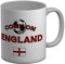 Shopagift England Football Come On Sports White 11oz Large Mug Gift Cup