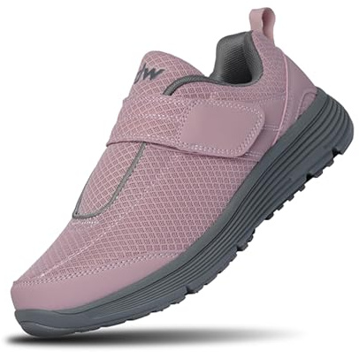 diawin Anchos Zapatos para Mujer – Punta Amplia, Extra Profundidad, Forro Suave, Comodidad para Pies Sensibles e Hinchados, Diabéticos