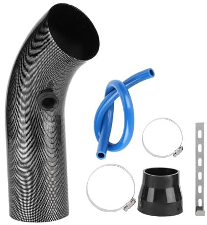 Tubo di Aspirazione Dell'aria Tubo di Aspirazione Dell'aria in Acciaio Tubo di Aspirazione Dell'aria in Metallo Tubo di Aspirazione Dell'aria Universale Accessorio Per Auto Kit Tubo di Aspirazione del