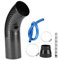 Tubo di Aspirazione Dell'aria Tubo di Aspirazione Dell'aria in Acciaio Tubo di Aspirazione Dell'aria in Metallo Tubo di Aspirazione Dell'aria Universale Accessorio Per Auto Kit Tubo di Aspirazione del