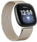 Wanme Metallarmband kompatibel mit Fitbit Versa 3/Versa 4/Fitbit Sense/Sense 2 für Damen und Herren, Edelstahl, verstellbar, Ersatzarmbänder mit Fitbit Versa 4/Versa 3/Sense/Sense 2