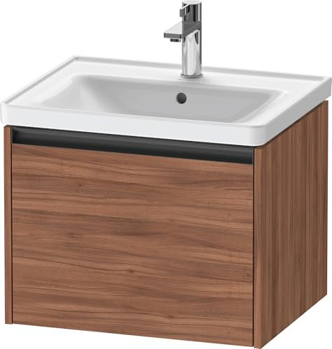 Duravit Ketho.2 Waschtischunterbau, 584x440x455mm, für D-Neo 236760, K250810, Farbe: Nussbaum Natur Dekor