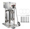 KOZWAY 10 L/ 15,4 Lbs Elektrischer Vertikaler Wurstfüller, Automatische Füllmaschine, Edelstahl, Küchenzubehör, Haushaltsgeräte