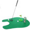 FunX Toilettengolf Geschenk Set - Lustiges Mini Golf Männergeschenk fürs Badezimmer mit Puttingmatte - 7 TLG. Golfgeschenkartikel