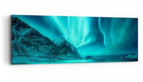 ARTTOR Bilder auf Leinwand 90x30cm Wandbild Fantasy Landschaften - 5321