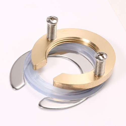 31mm Monobloc Tap Fixing Kit, Stainless Steel Faucet Fixing Nut Kit,Faucet Lock Nut Kit Fixing Device Taps Single-Hole Nut Installation Connector for Preventing Loosening in Kitchen and Bathroom