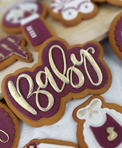 Baby Set. Ausstechform Stempel, Fondant Ausstecher, Keks Ausstecher, Prinzessin Cutter