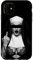Hülle für iPhone 11 Retro Sexy Nonne Tattoo