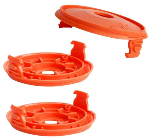 3 Stück 05344-20 Spulenabdeckkappe, Trimmer-Spulenabdeckung, kompatibel mit Gardena Turbo Trimmer Easycut 400 Art.8846, ComfortCut450 Art.8847