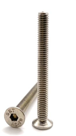 Vis M4x40 mm Tête Fraisée BTR en Acier INOX A2 | Vis FHC à 6 Pans Creux (Clé Allen) ISO 10642 / DIN 7991 | Inoxydable A2 (V2A/304) - LOT DE 10 Pcs - Premium Fixation