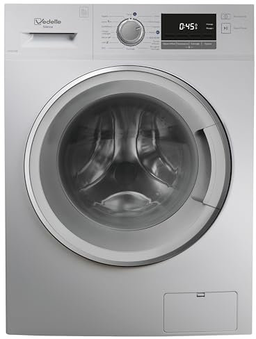 Vedette LFVQ104S, Lave linge Front, 10kg, 1400 trs/min, Silver