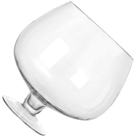 ABOOFAN Weinglas-Aquarium Wassertank Terrarienschale Gold Flasche Betta-Aquarium Mini Tischdekoration Aquariumzubehör bürodekoration Fischbecken aus Glas dekoratives Aquarium Transparent