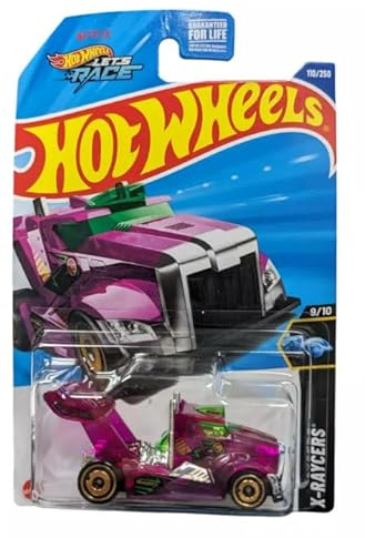 Hot Wheels Rig Storm [Purple] Treasure Hunt, X-Raycers 9/10, 110/250, 1:64 Scale Diecast Car