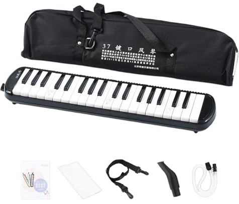 Piano à clavier à air - Instrument de musique pour - Instrument de musique à vent - Piano à clavier à air avec tube de mélodica haut - Instrument de musique en harmonie