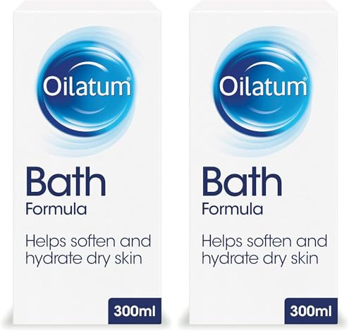 Oilatum Moisture Rich Bath Soak, for Dry, Itchy, Sensitive and Eczema-Prone Skin, Soothes, Hydrates and Relieves Dryness, Protects the Skin, Fragrance Free, Suitable for Everyday Use, 1 x 300ml
