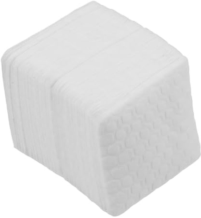 NIYANGLE 500pcs Thick Nail Polish Remover Pads Lint Absorbent Gel Polish Cleaning Wipes for Fingernail Care and Eyelash Glue Removal Professional Nail Salon Supplies for Manicure and