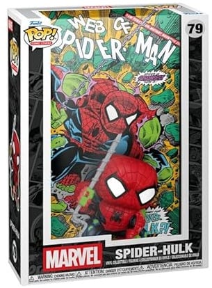 Funko Pop Comic Covers Marvel Web of Spider-Man Spider-Hulk Figur