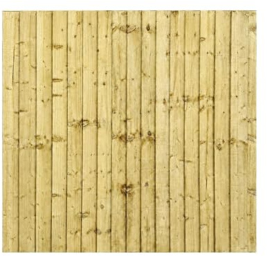 Snowdon Timber, Treated Feather Edge Fence Panel, (W) 1828mm x (H) 1800mm, Garden Fencing