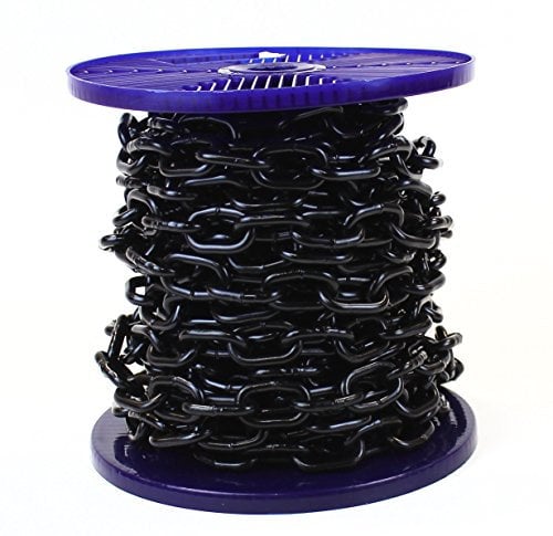 Ali's DIY Strong JBP Jet Black Plated Heavy Duty Steel Chain 2MM - 2 Metre Custom Cut Length