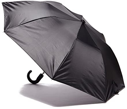 Peter Storm Men's Pop-Up Crook Umbrella, Black, One Size