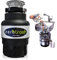 TritaRifiuti Dissipatore ZeroTrash ForHome® Dissipatore di Rifiuti Organici per Casa Sotto Lavello - mod. 600-3/4HP