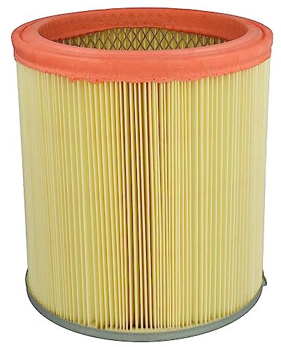 vhbw Faltenfilter kompatibel mit Rowenta RU 361_N FR, RU 362, RU 363, RU 364, RU 364 FR, RU 366, RU 367, RU 36_at at Staubsauger - Patronenfilter, Gelb Orange