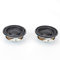 Garosa 2psc 3W 4Ω Lautsprecher Horn Audio Stereo 4cm Mikro Runder Interner Audio Speaker für Mini Verstärker Multimedia Metallgehäuse Runder Interner Magnet
