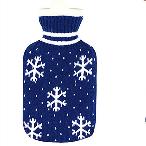 bouillotte Chien Grande Bouteille d'eau Chaude Injection d'eau Anti-déflagrant pour Enfants en Peluche Chauffe-Main Adulte rempli d'eau en Caoutchouc Sac d'eau Chaude 1800ml