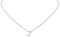 FindChic Kette J Damen Kette mit Buchstaben Silber Alphabet Anhänger Mädchen Initial Necklace Klein Anfangsbuchstaben Kette aus Edelstahl Geschenk für Geburtstag Muttertag Weihnachten