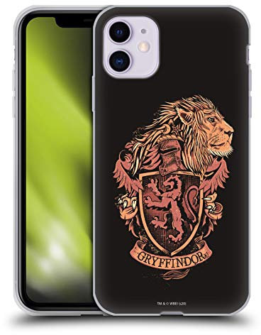 Head Case Designs Offizielle Harry Potter Gryffindor Deathly Hallows XIV Gel Handyhülle Hülle [Militärischer Schutzgrad] Kompatibel mit Apple iPhone 11
